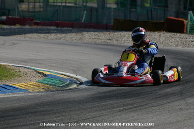 14/10/2006 : Trophée Vincent Sanchez photos du samedi par Fabien PARIS 2006 — karting