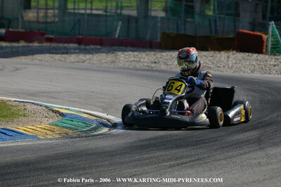 14/10/2006 : Trophée Vincent Sanchez photos du samedi par Fabien PARIS 2006 — karting