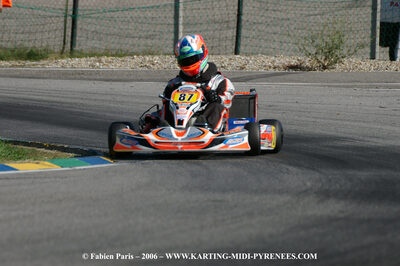 14/10/2006 : Trophée Vincent Sanchez photos du samedi par Fabien PARIS 2006 — karting