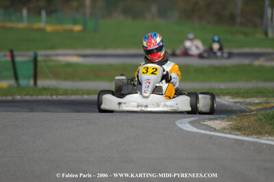 14/10/2006 : Trophée Vincent Sanchez photos du samedi par Fabien PARIS 2006 — karting