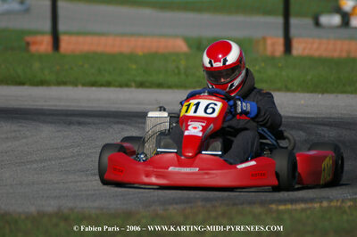 14/10/2006 : Trophée Vincent Sanchez photos du samedi par Fabien PARIS 2006 — karting