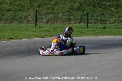 14/10/2006 : Trophée Vincent Sanchez photos du samedi par Fabien PARIS 2006 — karting