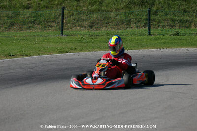 14/10/2006 : Trophée Vincent Sanchez photos du samedi par Fabien PARIS 2006 — karting