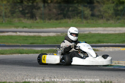 14/10/2006 : Trophée Vincent Sanchez photos du samedi par Fabien PARIS 2006 — karting