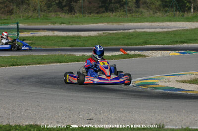14/10/2006 : Trophée Vincent Sanchez photos du samedi par Fabien PARIS 2006 — karting