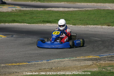 14/10/2006 : Trophée Vincent Sanchez photos du samedi par Fabien PARIS 2006 — karting