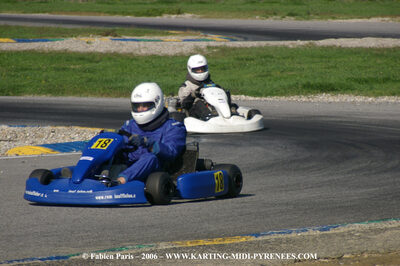 14/10/2006 : Trophée Vincent Sanchez photos du samedi par Fabien PARIS 2006 — karting