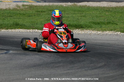 14/10/2006 : Trophée Vincent Sanchez photos du samedi par Fabien PARIS 2006 — karting
