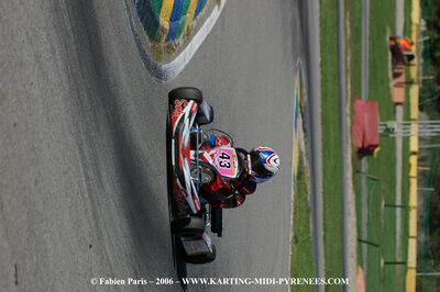 14/10/2006 : Trophée Vincent Sanchez photos du samedi par Fabien PARIS 2006 — karting