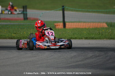 14/10/2006 : Trophée Vincent Sanchez photos du samedi par Fabien PARIS 2006 — karting