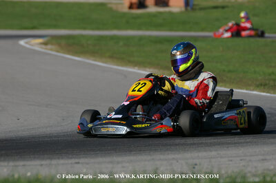 14/10/2006 : Trophée Vincent Sanchez photos du samedi par Fabien PARIS 2006 — karting