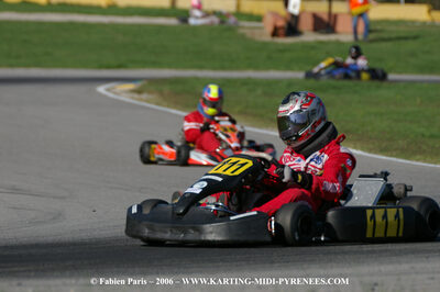 14/10/2006 : Trophée Vincent Sanchez photos du samedi par Fabien PARIS 2006 — karting