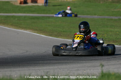 14/10/2006 : Trophée Vincent Sanchez photos du samedi par Fabien PARIS 2006 — karting