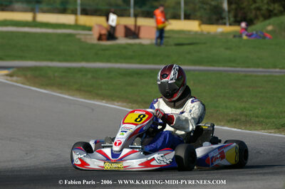 14/10/2006 : Trophée Vincent Sanchez photos du samedi par Fabien PARIS 2006 — karting