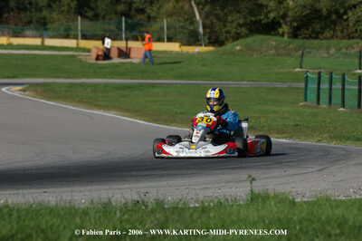14/10/2006 : Trophée Vincent Sanchez photos du samedi par Fabien PARIS 2006 — karting