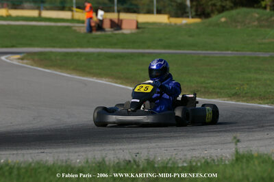 14/10/2006 : Trophée Vincent Sanchez photos du samedi par Fabien PARIS 2006 — karting