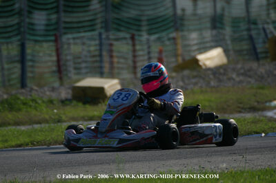 14/10/2006 : Trophée Vincent Sanchez photos du samedi par Fabien PARIS 2006 — karting