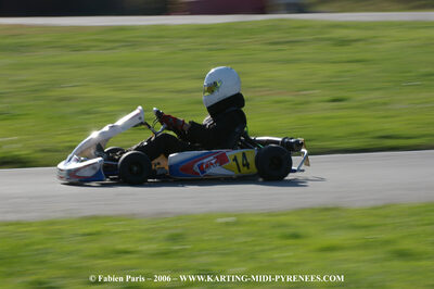14/10/2006 : Trophée Vincent Sanchez photos du samedi par Fabien PARIS 2006 — karting