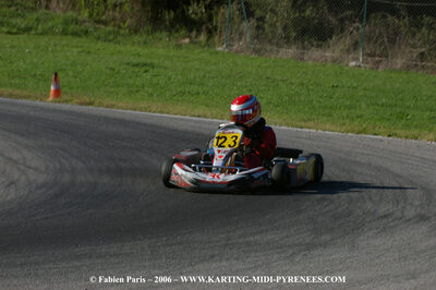 14/10/2006 : Trophée Vincent Sanchez photos du samedi par Fabien PARIS 2006 — karting
