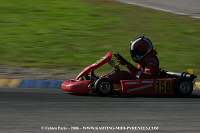 14/10/2006 : Trophée Vincent Sanchez photos du samedi par Fabien PARIS 2006 — karting
