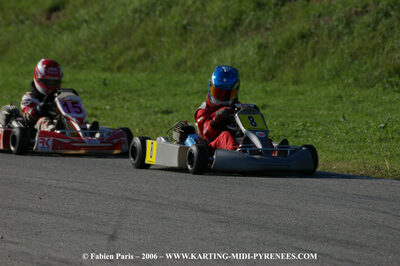 14/10/2006 : Trophée Vincent Sanchez photos du samedi par Fabien PARIS 2006 — karting