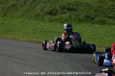 14/10/2006 : Trophée Vincent Sanchez photos du samedi par Fabien PARIS 2006 — karting