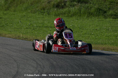 14/10/2006 : Trophée Vincent Sanchez photos du samedi par Fabien PARIS 2006 — karting