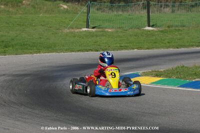14/10/2006 : Trophée Vincent Sanchez photos du samedi par Fabien PARIS 2006 — karting