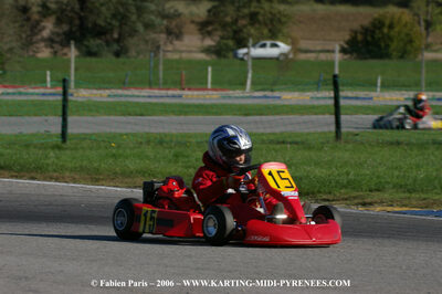 14/10/2006 : Trophée Vincent Sanchez photos du samedi par Fabien PARIS 2006 — karting