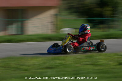 14/10/2006 : Trophée Vincent Sanchez photos du samedi par Fabien PARIS 2006 — karting