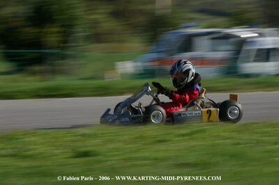 14/10/2006 : Trophée Vincent Sanchez photos du samedi par Fabien PARIS 2006 — karting