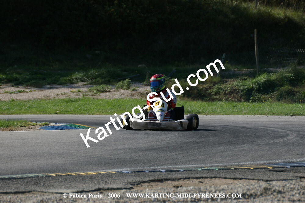 14/10/2006 : Trophée Vincent Sanchez photos du samedi par Fabien PARIS 2006 — karting