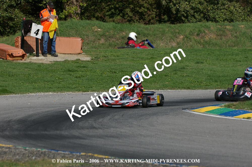 14/10/2006 : Trophée Vincent Sanchez photos du samedi par Fabien PARIS 2006 — karting