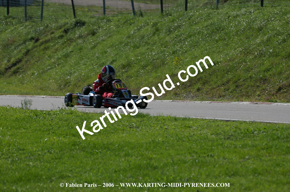 14/10/2006 : Trophée Vincent Sanchez photos du samedi par Fabien PARIS 2006 — karting