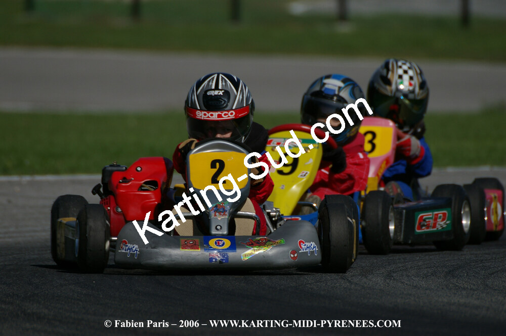 14/10/2006 : Trophée Vincent Sanchez photos du samedi par Fabien PARIS 2006 — karting