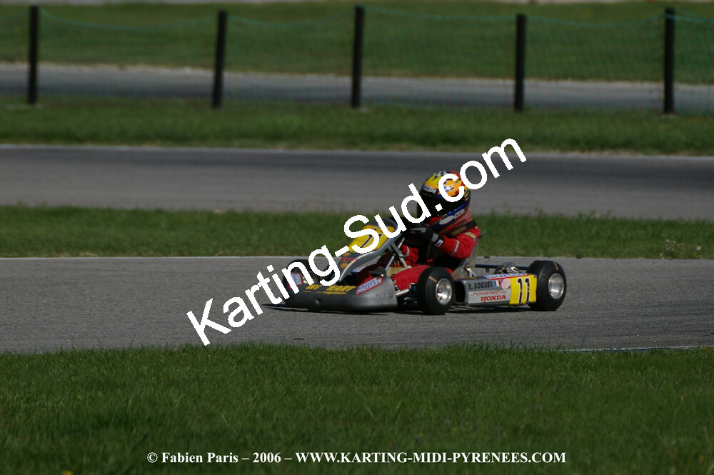 Yohan SOGUEL — 14/10/2006 : Trophée Vincent Sanchez photos du samedi par Fabien PARIS 2006 — karting