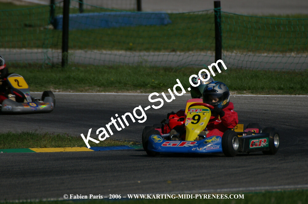 14/10/2006 : Trophée Vincent Sanchez photos du samedi par Fabien PARIS 2006 — karting