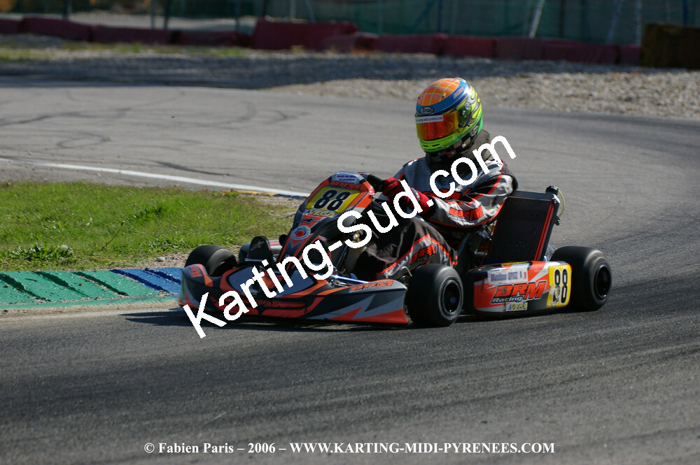 14/10/2006 : Trophée Vincent Sanchez photos du samedi par Fabien PARIS 2006 — karting