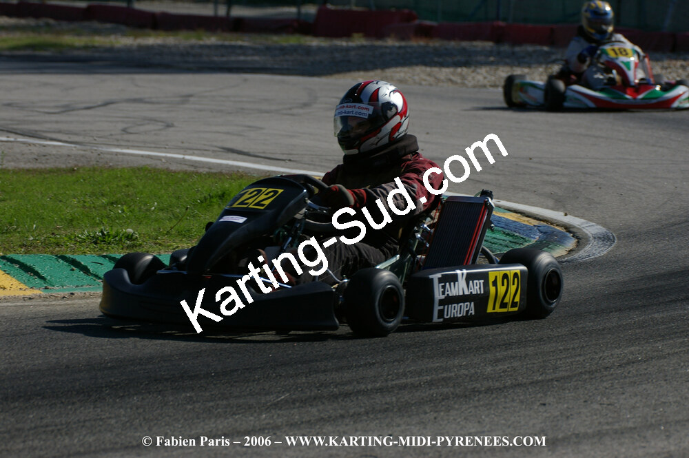 14/10/2006 : Trophée Vincent Sanchez photos du samedi par Fabien PARIS 2006 — karting