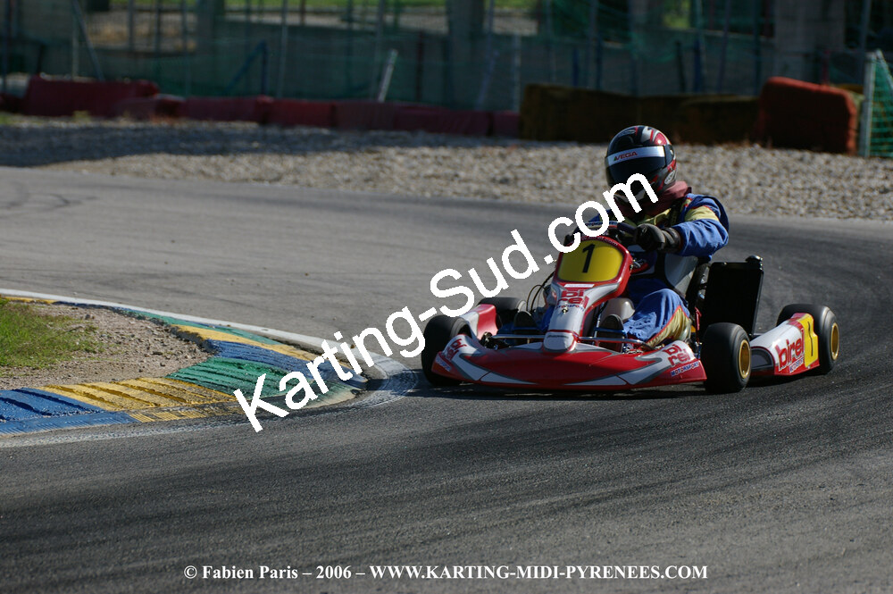 14/10/2006 : Trophée Vincent Sanchez photos du samedi par Fabien PARIS 2006 — karting