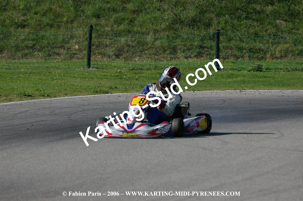 14/10/2006 : Trophée Vincent Sanchez photos du samedi par Fabien PARIS 2006 — karting