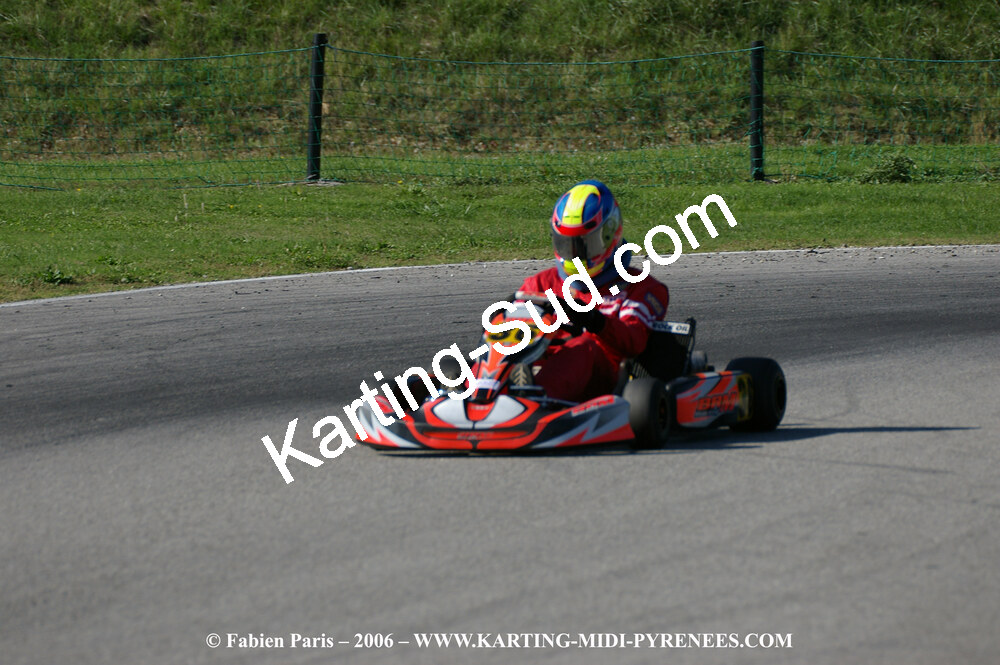 14/10/2006 : Trophée Vincent Sanchez photos du samedi par Fabien PARIS 2006 — karting