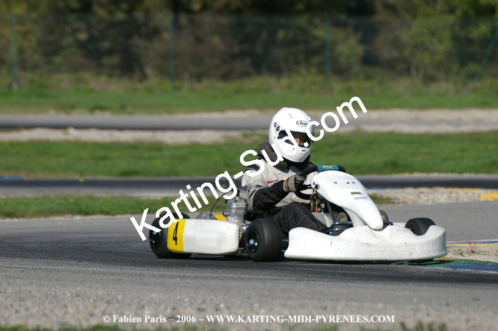 14/10/2006 : Trophée Vincent Sanchez photos du samedi par Fabien PARIS 2006 — karting