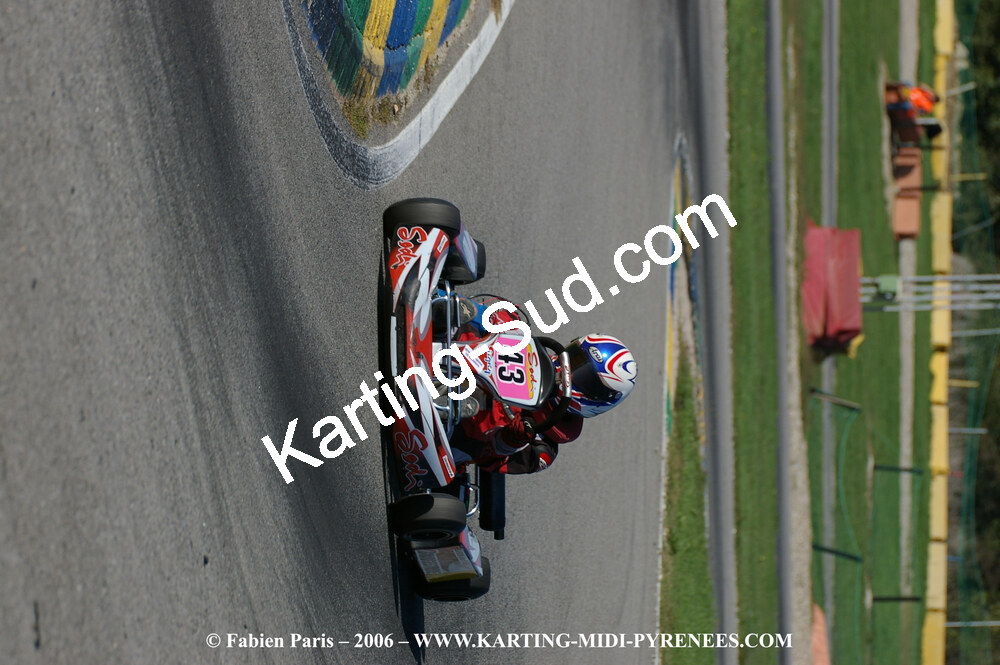 14/10/2006 : Trophée Vincent Sanchez photos du samedi par Fabien PARIS 2006 — karting