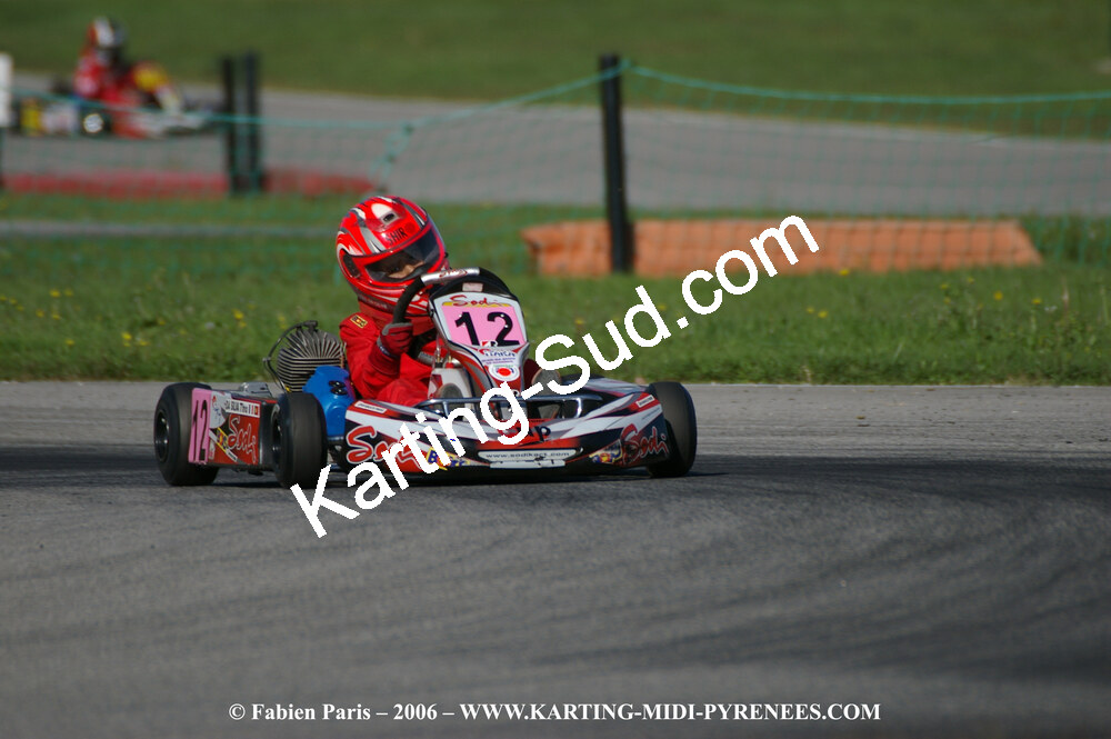14/10/2006 : Trophée Vincent Sanchez photos du samedi par Fabien PARIS 2006 — karting