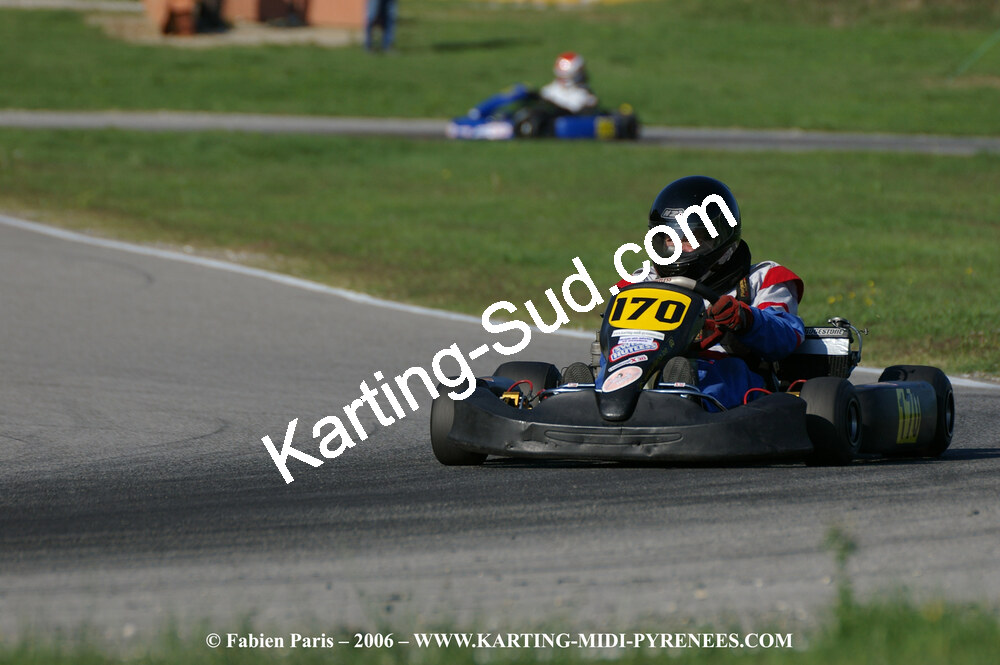 14/10/2006 : Trophée Vincent Sanchez photos du samedi par Fabien PARIS 2006 — karting