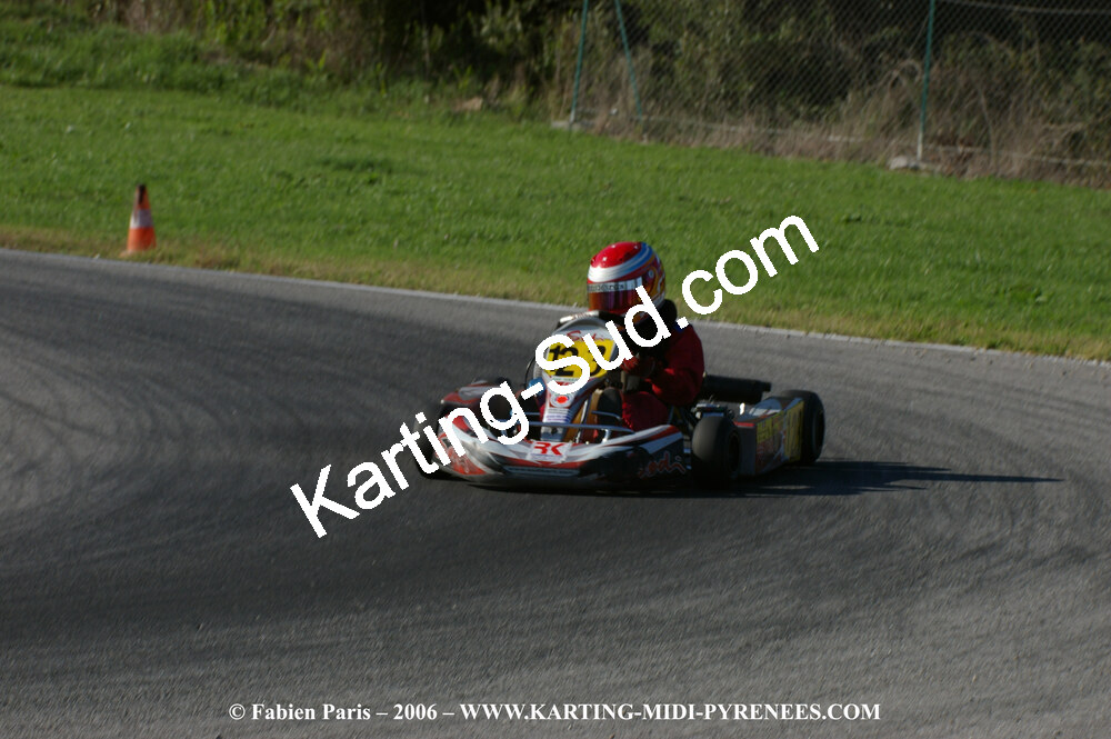 14/10/2006 : Trophée Vincent Sanchez photos du samedi par Fabien PARIS 2006 — karting