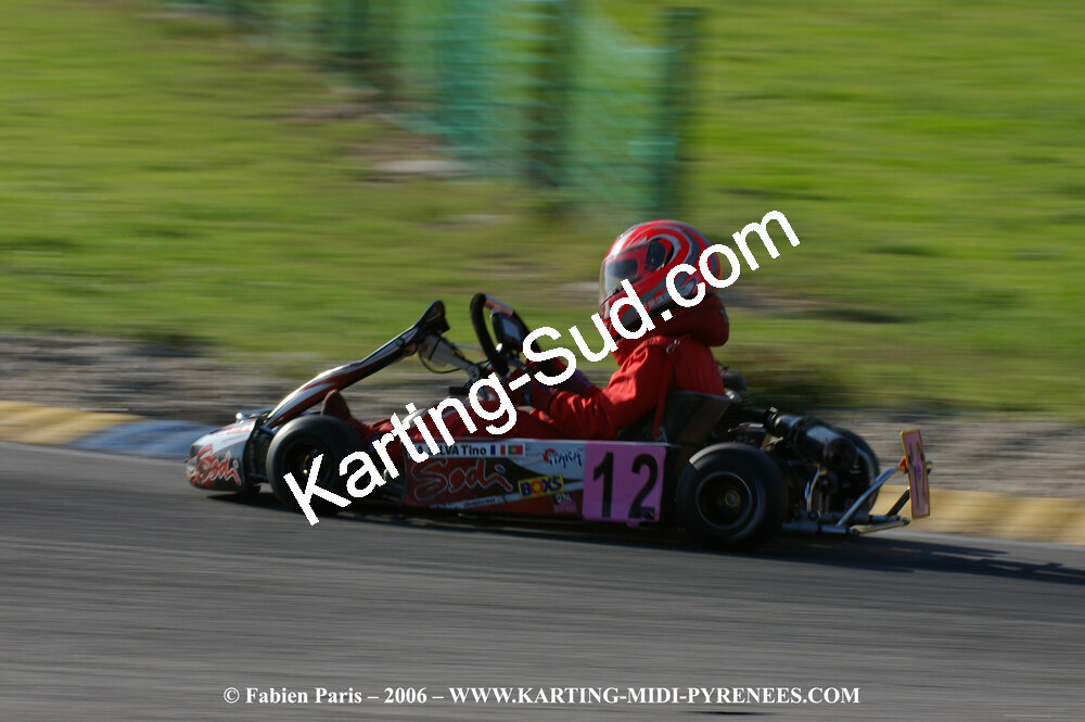 14/10/2006 : Trophée Vincent Sanchez photos du samedi par Fabien PARIS 2006 — karting