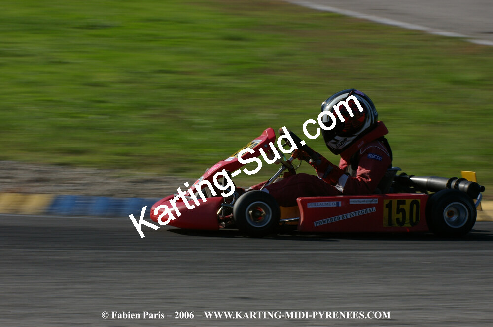 14/10/2006 : Trophée Vincent Sanchez photos du samedi par Fabien PARIS 2006 — karting