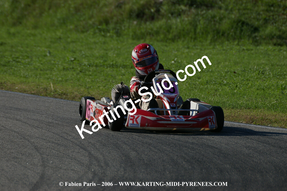 14/10/2006 : Trophée Vincent Sanchez photos du samedi par Fabien PARIS 2006 — karting
